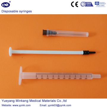 Одноразовый стерильный шприц с иглой 1мл (ЕНК-ДС-063)